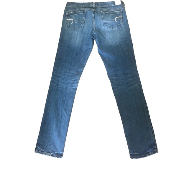 American Eagle Skinny Stretch Jean Med Wash Size 12X31 - Picture 2 of 6